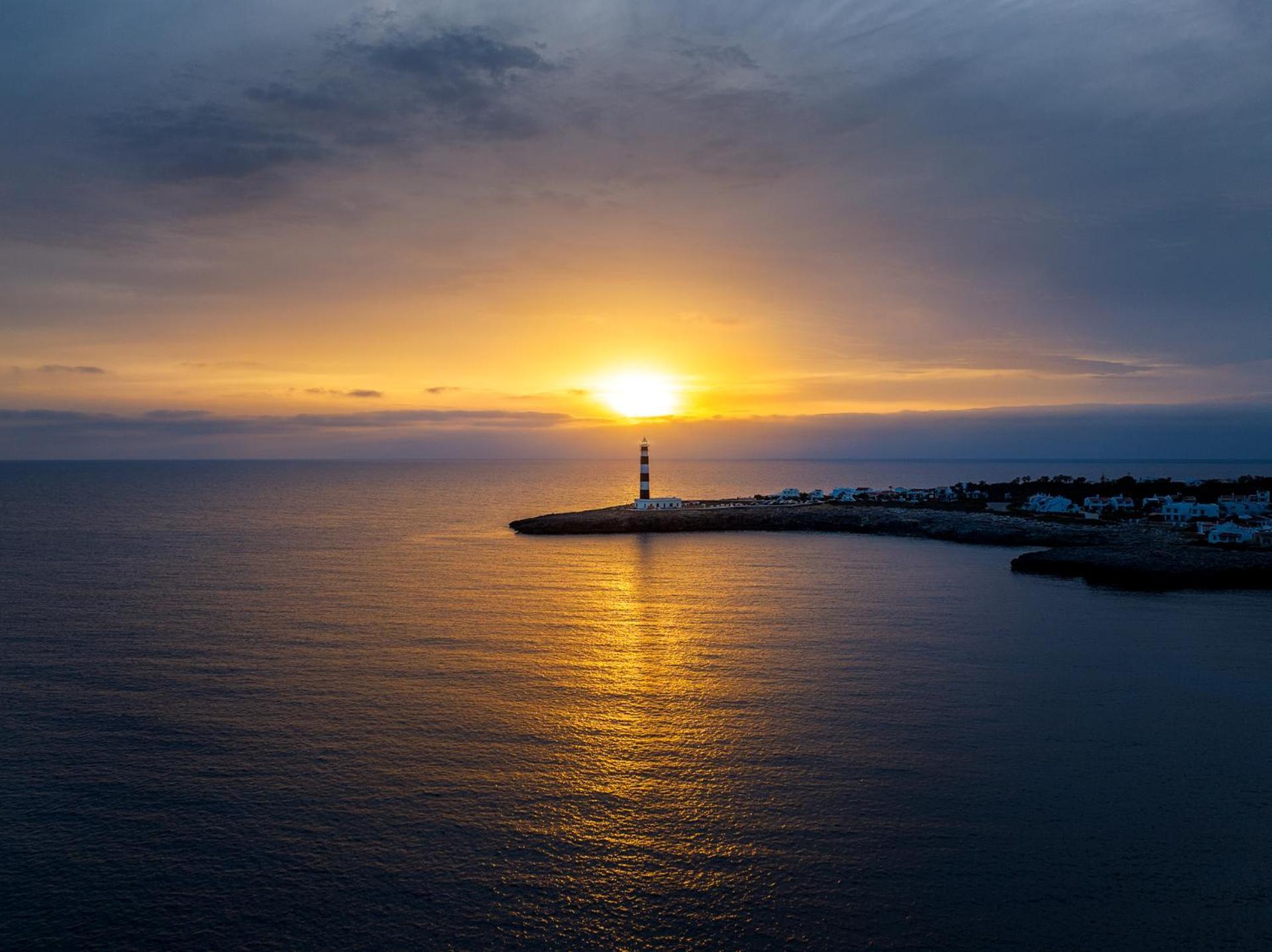 Vista Faro-Apartamento Con Balcon Que Mira Al Mar Cala'N Bosch  Exterior foto