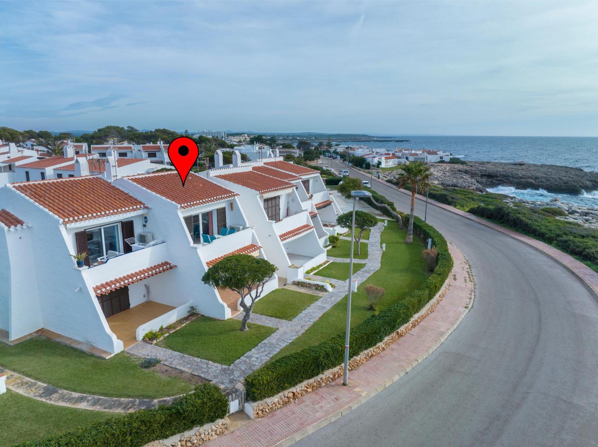 Vista Faro-Apartamento Con Balcon Que Mira Al Mar Cala'N Bosch  Exterior foto